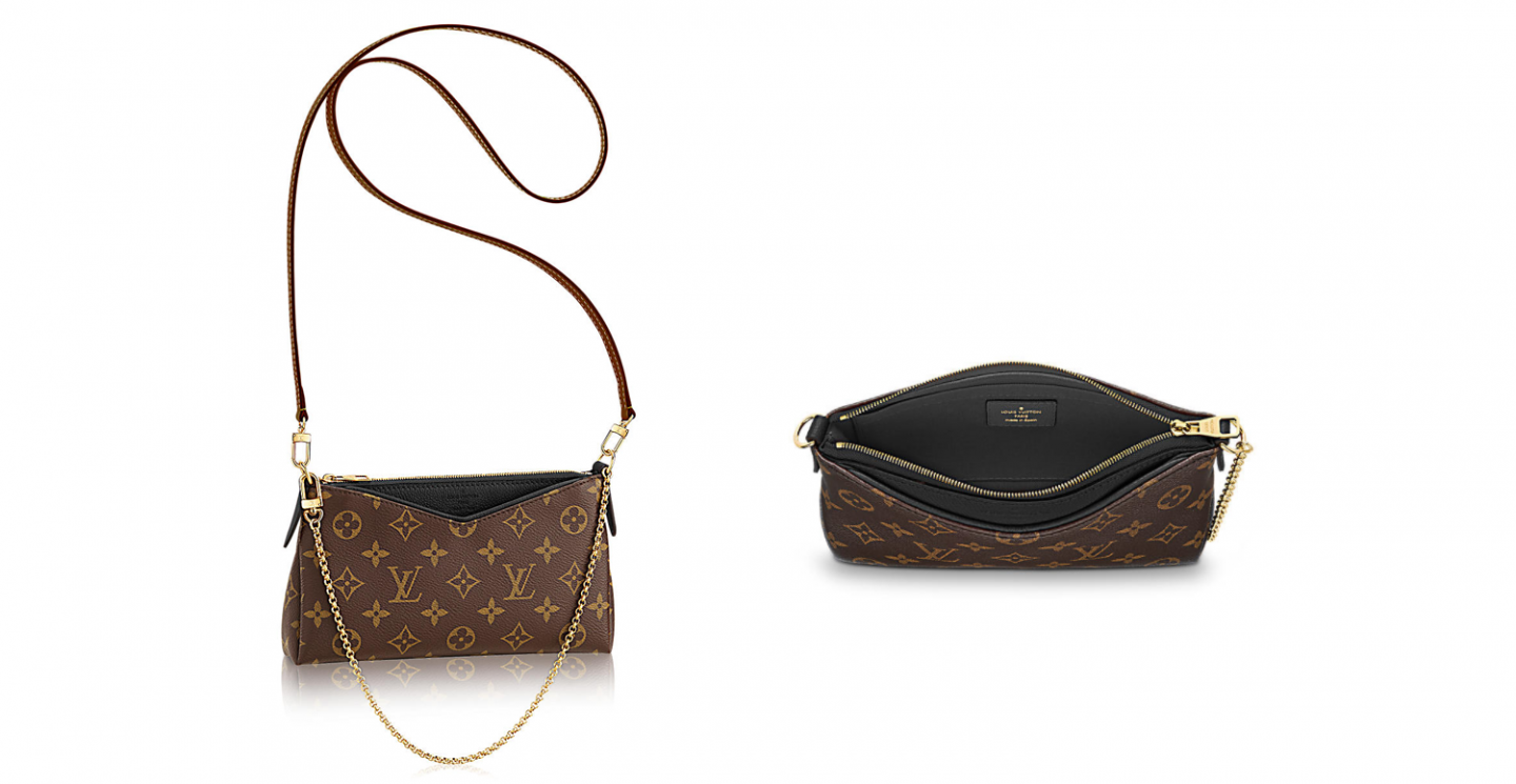 I shouldn't be doing this: LV Pallas Crossbody Unboxing 