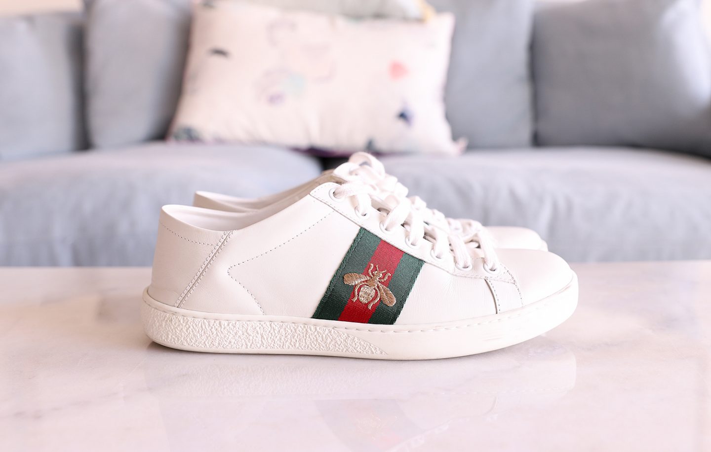 gucci foldable sneakers